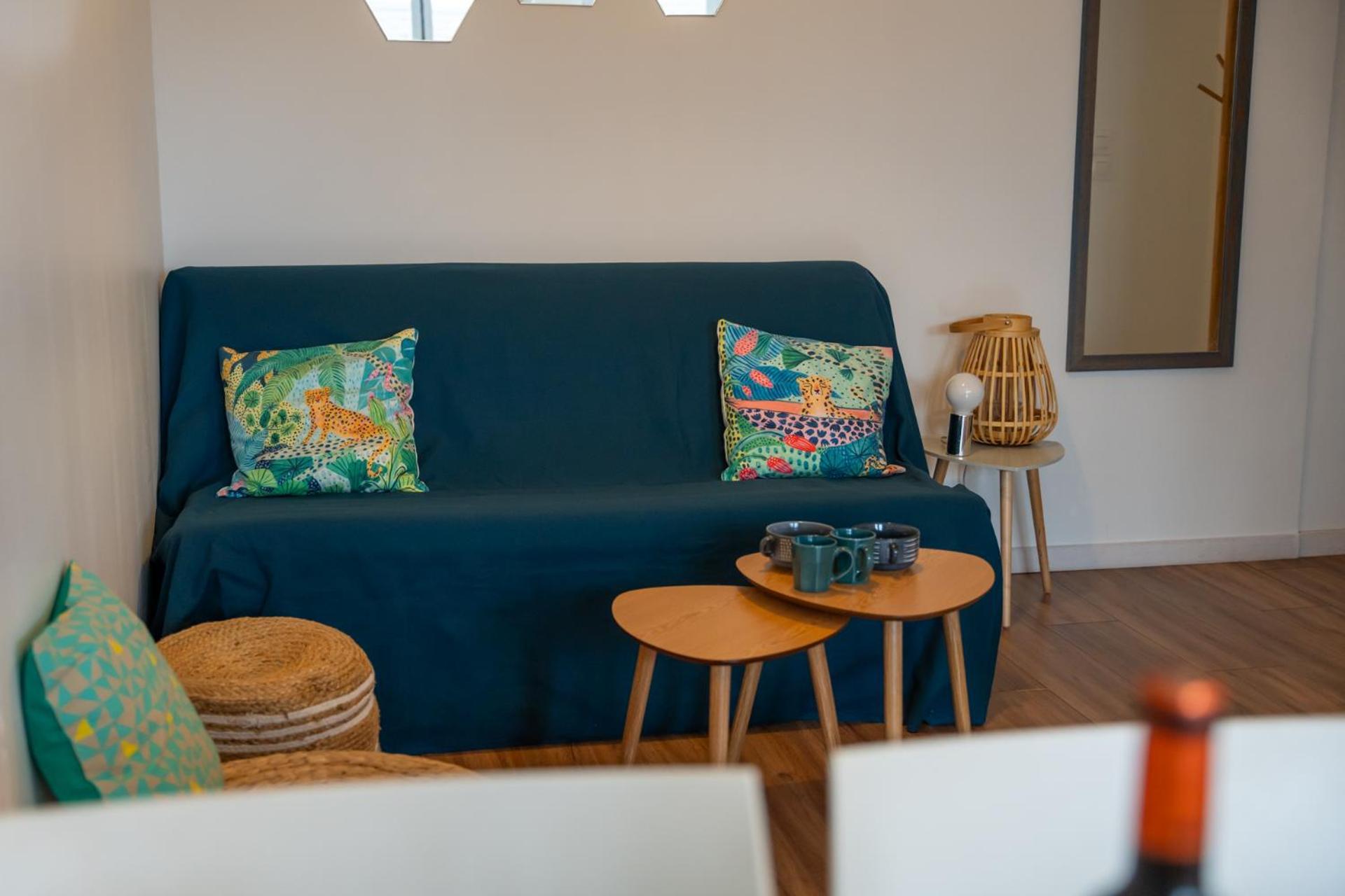 Bleu Bonheur, Appartement Cosy Au Coeur De La Baie Сен-Валери-сюр-Сомм Экстерьер фото