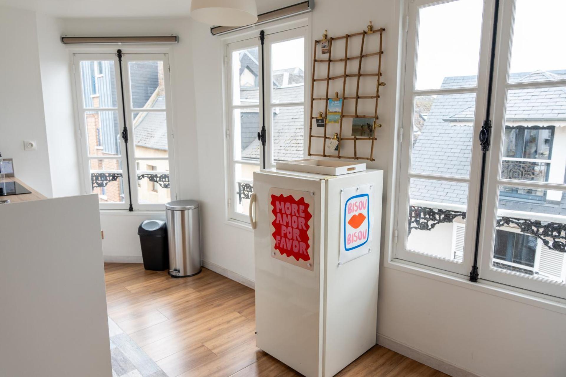 Bleu Bonheur, Appartement Cosy Au Coeur De La Baie Сен-Валери-сюр-Сомм Экстерьер фото