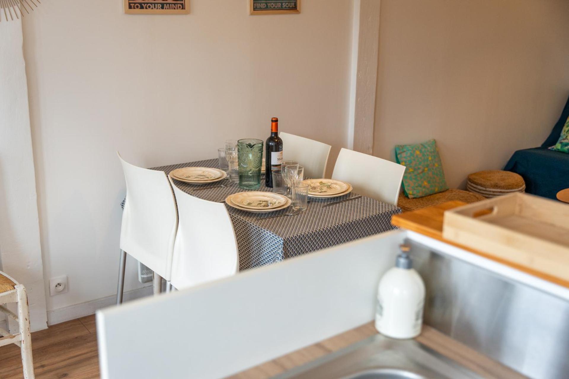 Bleu Bonheur, Appartement Cosy Au Coeur De La Baie Сен-Валери-сюр-Сомм Экстерьер фото